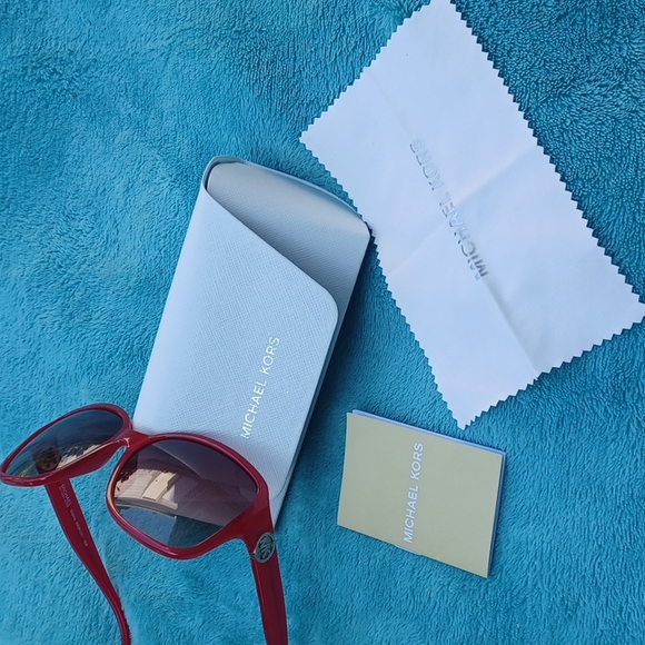 MICHAEL Michael Kors women's sunglasses color red size os - Picture 12 of 16